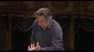 Puccini  Riccardo Muti  Intermezzo Manon Lescaut  Rehearsal [upl. by Aidroc]