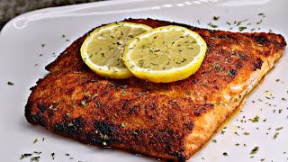 CRISPY Oven Baked Salmon Recipe [upl. by Maze]