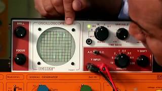 Using an oscilloscope [upl. by Nwahsat888]