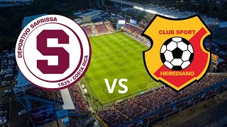 Saprissa derrota 10 a Herediano en la jornada 13 [upl. by Quintilla]