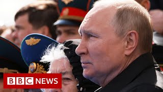 Russia’s Putin blames West for war in Ukraine in Victory Day speech – BBC News [upl. by Latsirk]