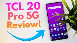 TCL 20 Pro 5G  Review New for 2021 [upl. by Odnavres]