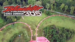 2018 Intimidator 305 Front and Back On Ride HD POV Kings Dominion [upl. by Slotnick]