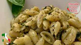 Authentic pesto  6 ingredients Real Italian recipe [upl. by Rebah490]