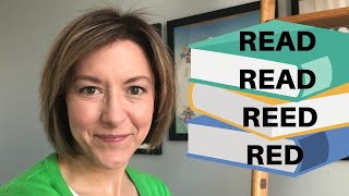 How to Pronounce RED READ READ REED  American English Homophone amp Heteronym Pronunciation Lesson [upl. by Aicilas]