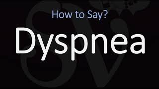 How to Pronounce Dyspnea CORRECTLY Meaning amp Pronunciation [upl. by Glover]