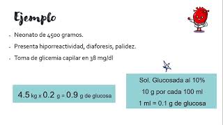 Tratamiento Hipoglucemia  Corrección  Fórmulas  Neonatal [upl. by Hannazus]