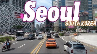 Seoul South Korea 4K City  Sights  People [upl. by Willing]