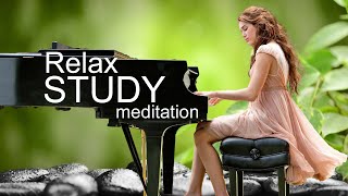 Beautiful Relaxing Piano Music For Stress Relief Study Meditation  Soothing Flowing Water Sounds [upl. by Oznohpla91]