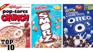 Top 10 Discontinued Cereals We All Miss [upl. by Adnam]