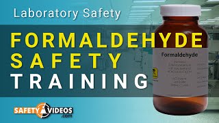 OSHA Formaldehyde Training Video  Standard 19101048 [upl. by Riggins669]