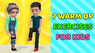 7 Best Warm Up Exercises For Kids [upl. by Namya]