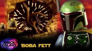 LEGO Star Wars Boba Fett escapes the Sarlacc [upl. by Ecinev]