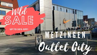 Outletcity Metzingen All Brands Shopping Center in Baden Württemberg Germany [upl. by Rekcut]