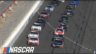 Next Gen Restart Practice from Charlotte Testing  NASCAR [upl. by Halbert]