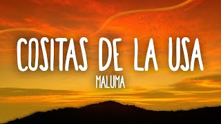 Maluma  Cositas de la USA [upl. by Nylirehs284]