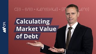 Calculating Market Value of Debt [upl. by Ynahpit]