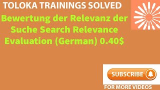 Bewertung der Relevanz der Suche Search Relevance Evaluation German 040 [upl. by Ylekalb802]