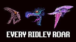 Evolution of Ridleys Voice 19862018 [upl. by Elhsa]