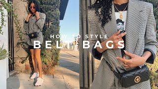 HOW TO STYLE BELT BAGS with Farfetch [upl. by Tenn483]