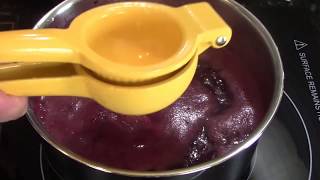 Homemade Blueberry Syrup From Scratch [upl. by Ahseniuq]