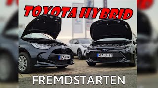 Toyota Hybrid Fremdstarten [upl. by Mintz316]