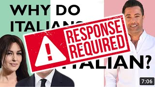 Why do Italians sound Italian  Improve Your Accent RESPONSE [upl. by Acinoda844]