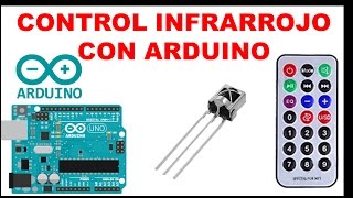 CONTROL REMOTO INFRARROJO CON ARDUINO  ENCIENDIENDO UN LED [upl. by Asilam599]