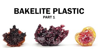 Making bakelite plastic Part 1 [upl. by Rednaskela954]