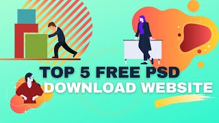 Top 5 Free PSD Download Website For Web Designers  AlgoToolz [upl. by Pergrim]