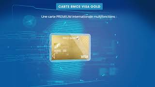 Service Innovant de la banque connectée  Carte BMCE VISA Gold [upl. by Hatfield]