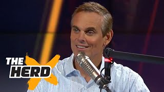 Colin Cowherd calls out Michelle Beadle she calls in to respond  THE HERD [upl. by Cuhp]