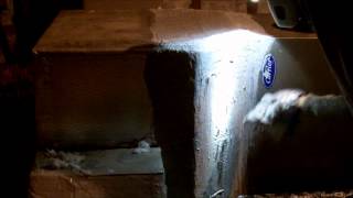 Resealing HVAC Plenum with mastic [upl. by Nylorac569]