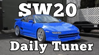 1992 Mk2 Toyota MR2 SW20 Gen 2 Turbo Swap Daily Tuner by Prime Regular Car Reviews [upl. by Nordin113]