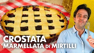 Crostata ai mirtilli MARMELLATA 25 [upl. by Effy]