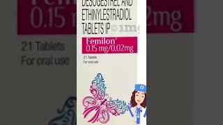 Femilon Tablet Uses in Hindi Desogestrel  Ethinyl Estradiol Full information for Birth control [upl. by Neroled]