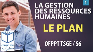 01  M15 LA GESTION DES RESSOURCES HUMAINES  LE PLAN GLOBAL  OFPPT S6 [upl. by Akiemat773]