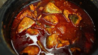 Kerala Style Fish Curry Recipe  Ayala Curry [upl. by Nylyahs]