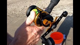 Conventional Reel Surf Casting with Chris Gallagher [upl. by Nosiaj]