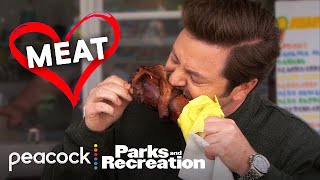 Ron Swanson Loves Meat  Parks and Recreation [upl. by Airdnua]