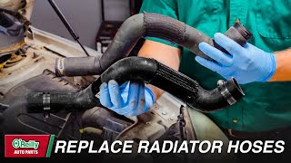 How To Replace Upper and Lower Radiator Hoses [upl. by Suiratnauq]