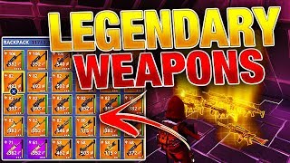 How To Get BEST LEGENDARY Weapons amp Heroes EASY amp FREE  Fortnite Save the World [upl. by Nnylyoj387]