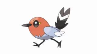 Pokemon Cries  Fletchling  Fletchinder  Talonflame [upl. by Goat]