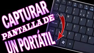 Como Capturar la Pantalla de un Portatil [upl. by Cheung124]