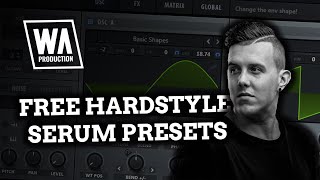 FREE Hardstyle Serum presets in style of Dr Phunk or Headhunterz [upl. by Amyas50]