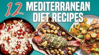 12 Mediterranean Diet Recipes  Recipe Compilation  Well Done [upl. by Onairpic]