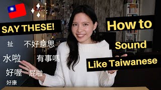 20 Phrases Make You Sound TAIWANESE Immediately｜Taiwanese Mandarin｜Learn them in 10 MINUTES [upl. by Phalan929]