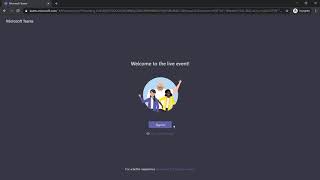 Microsoft Teams Live Events as an Attendee [upl. by Ayanaj878]