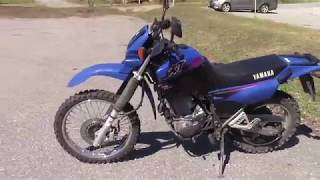 1994 Yamaha XT 600 E 3TB walkaround and start up [upl. by Oinota]