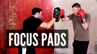 Simple Pad Training Routines that Increase Your Accuracy and Speed  MMA SURGE [upl. by Wulf753]